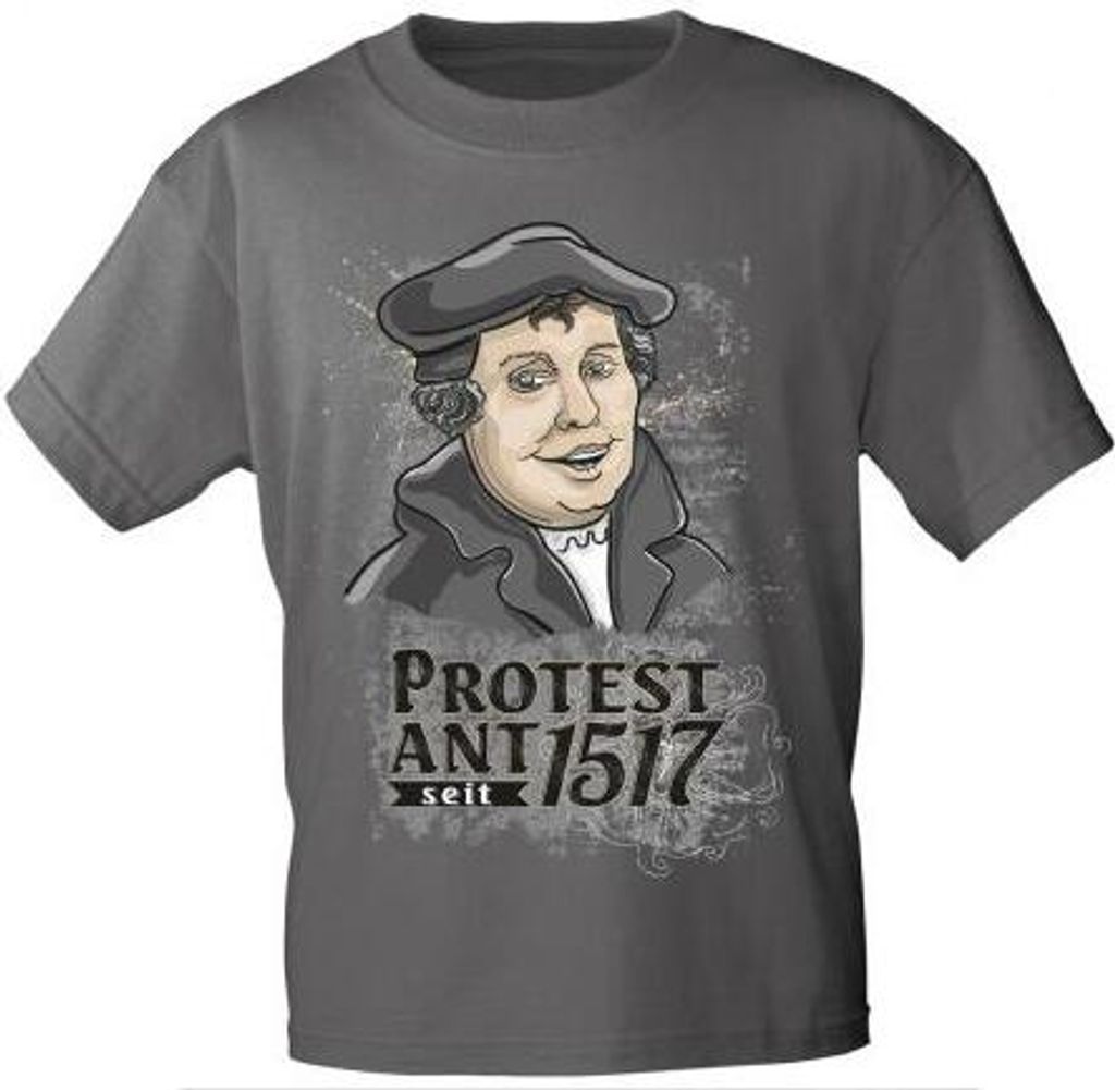 T-Shirt mit Print - Martin Luther - Protest Ant seit 1517 - Produktbild 