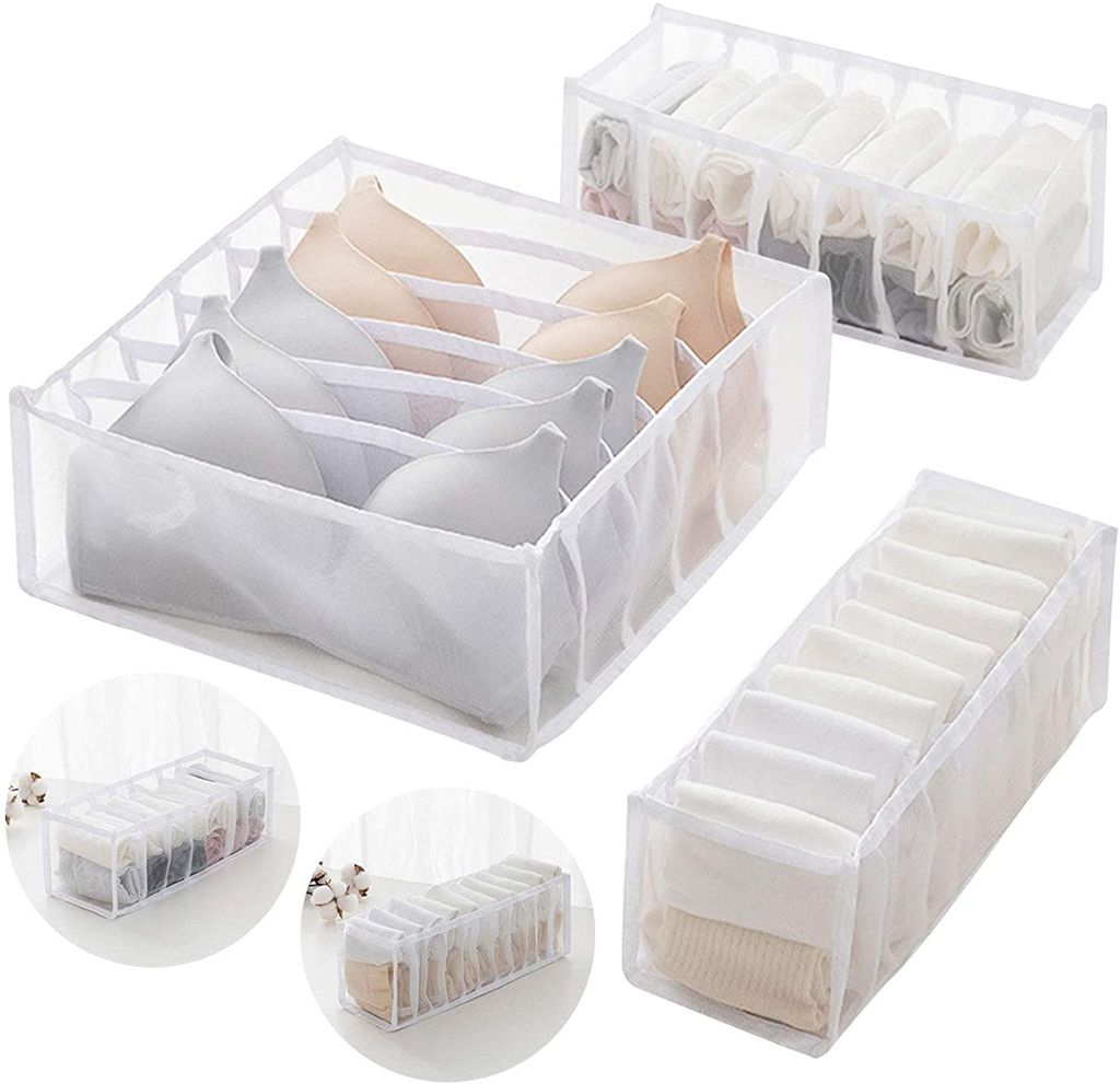 Zásuvkový organizér na spodnú bielizeň, úložný box na Obrázok produktu 