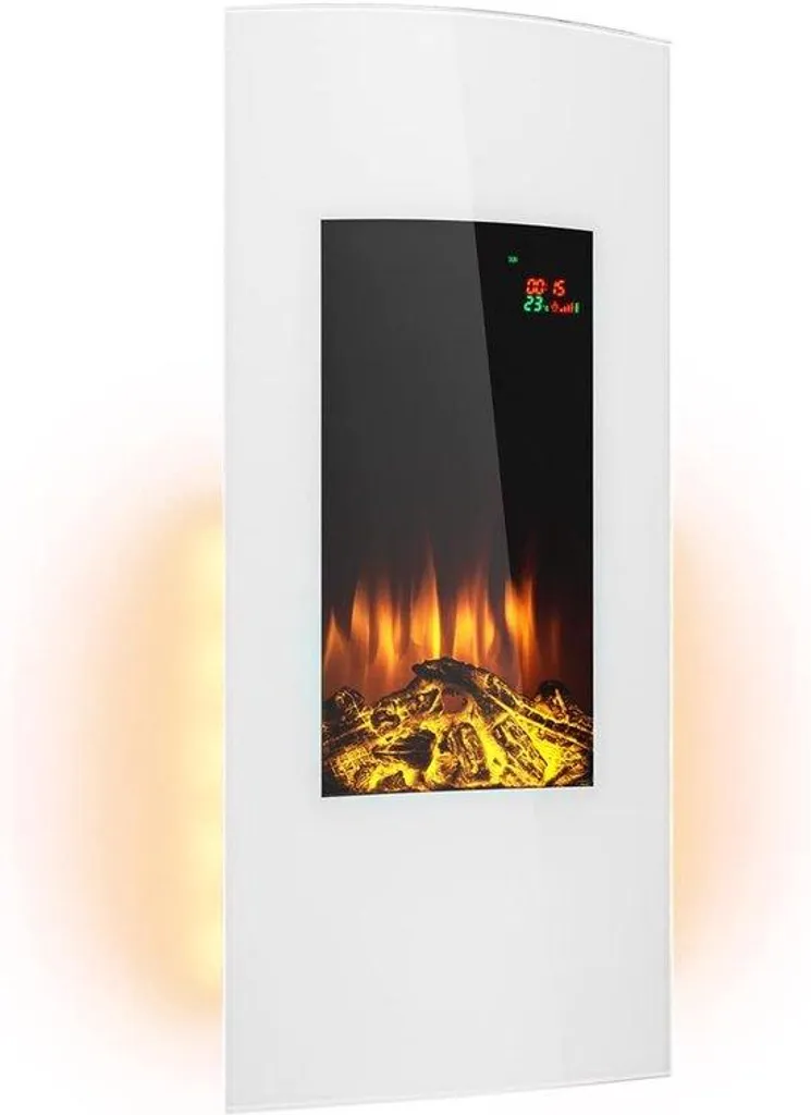 Chauffage de table électrique blanc IP44 intérieur et extérieur 1500W