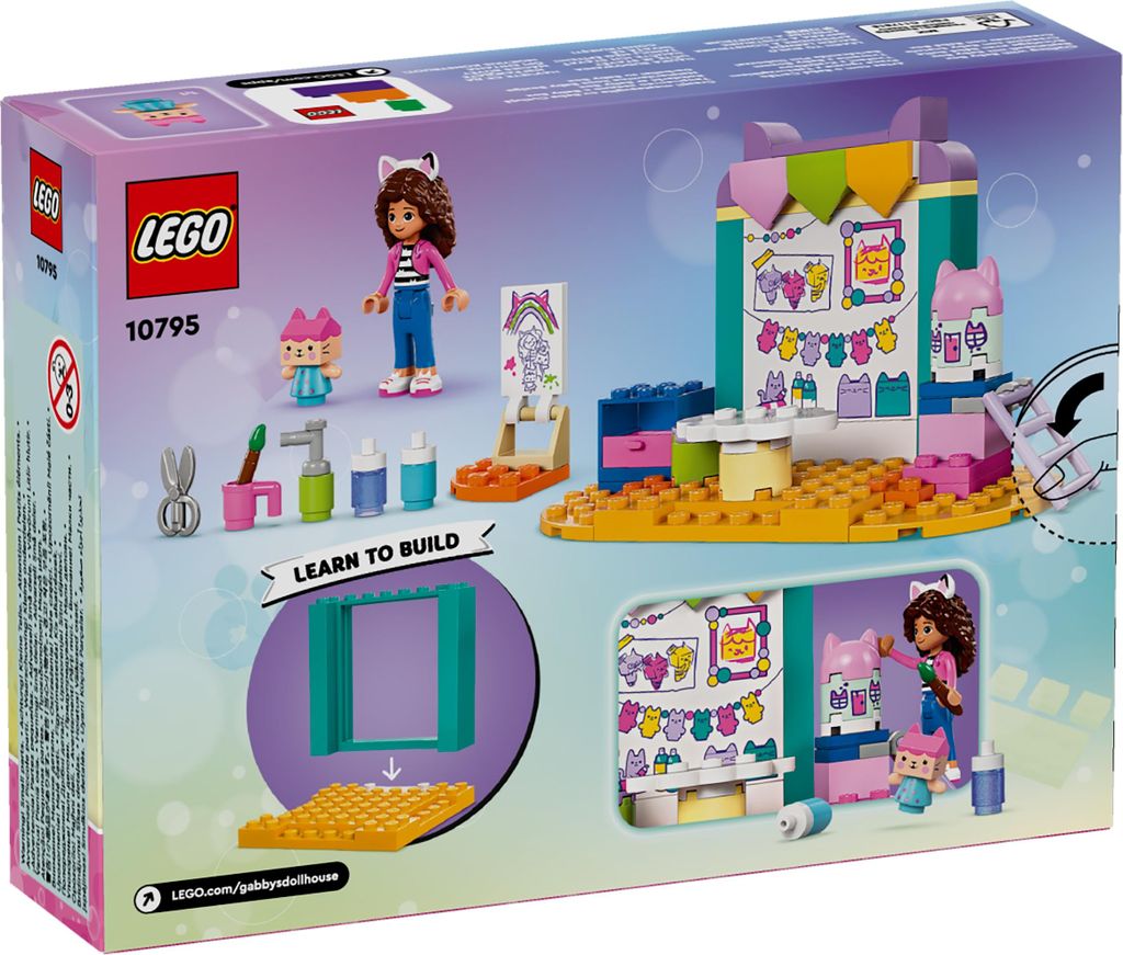Lego Gabby's Dollhouse 10795 Creazioni con Baby Scatola Immagine del prodotto 
