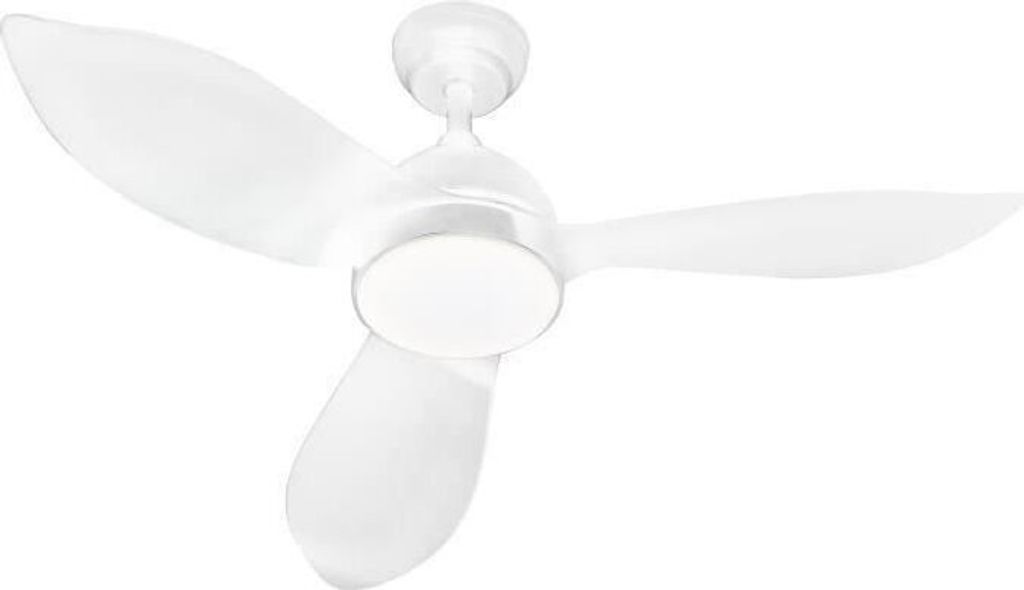 Schwarze Korsika - Ø116cm 70W Deckenventilator + LED -Beleuchtung