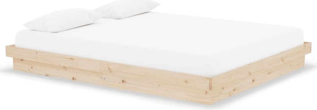 vidaXL Massivholzbett ohne Matratze 160x200 cm