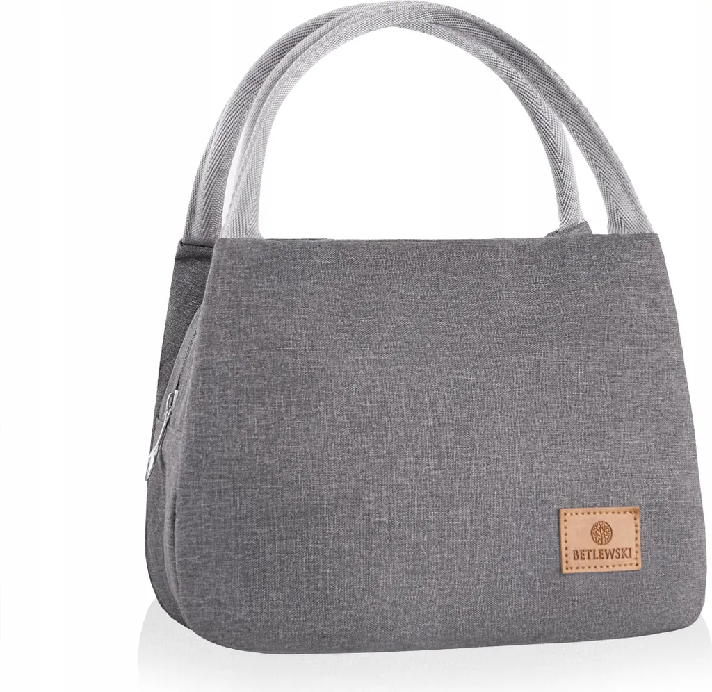 Petit Sac à lunch YUMMY BLB-03 GRIS avec isolation thermique renforcée