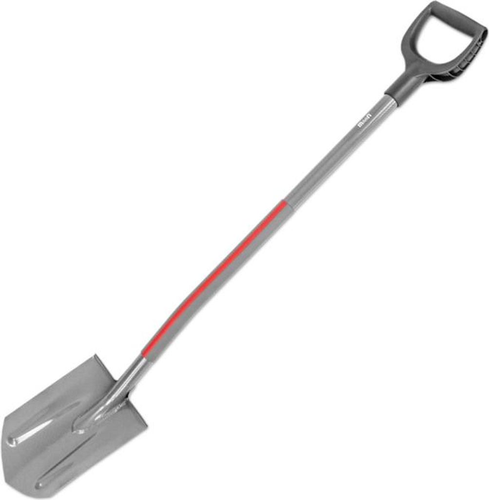 PROFI EXPERT Gartenspaten Spitzspaten Metallstiel Feldspaten