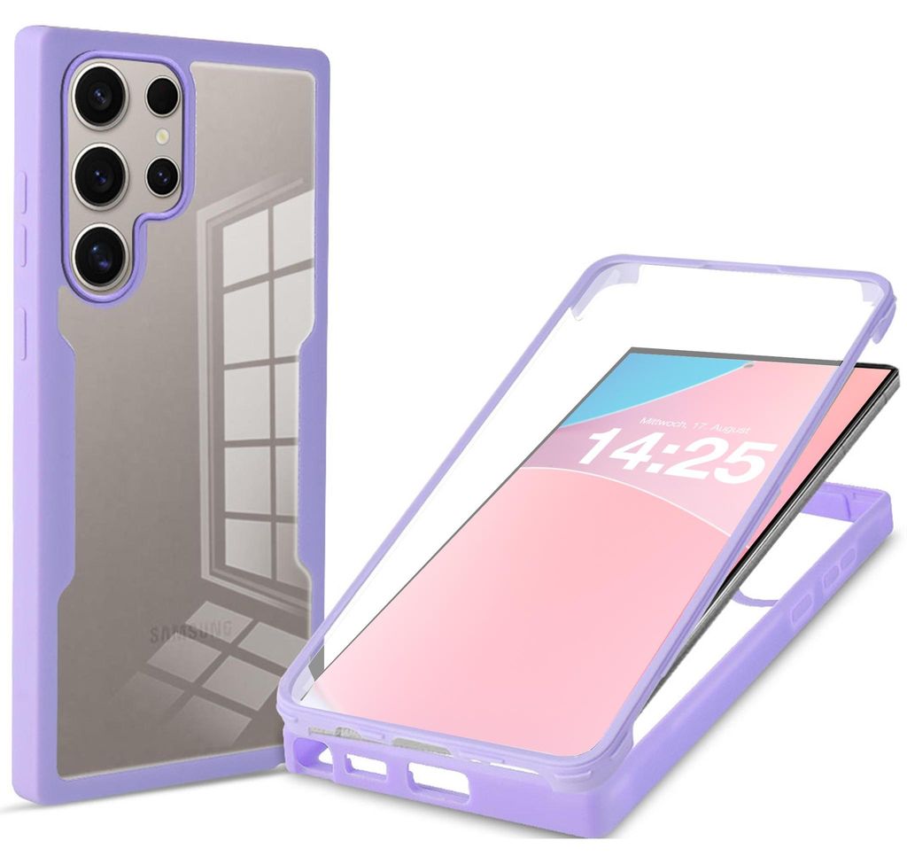 360 Grad Rundum Schutz Handyhülle für Samsung Galaxy S25 Produktbild 