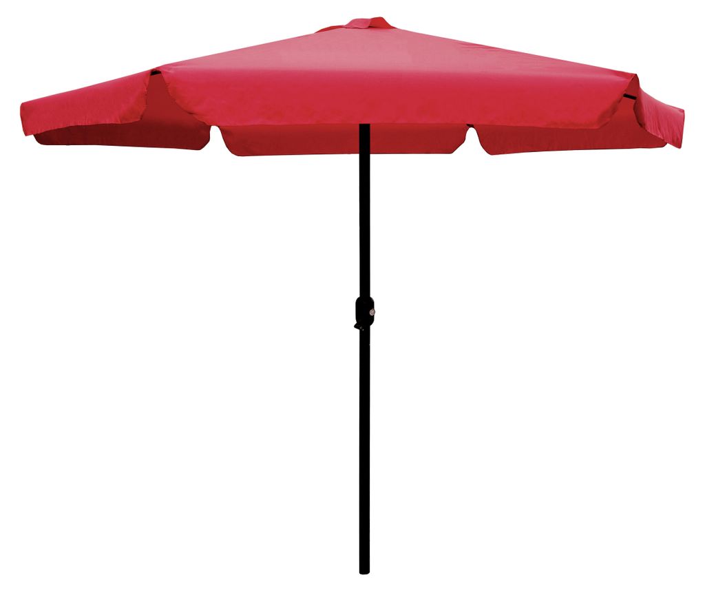 Linder Exclusiv Ombrellone da giardino 300 cm Rosso scuro Immagine del prodotto 
