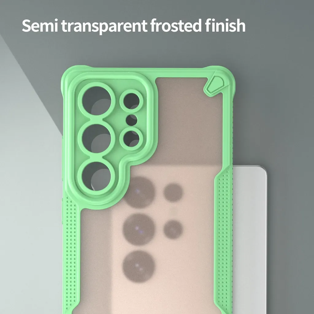 Cover Samsung Galaxy S25 Ultra Verde - Protezione Phonesta Shockproof - 5