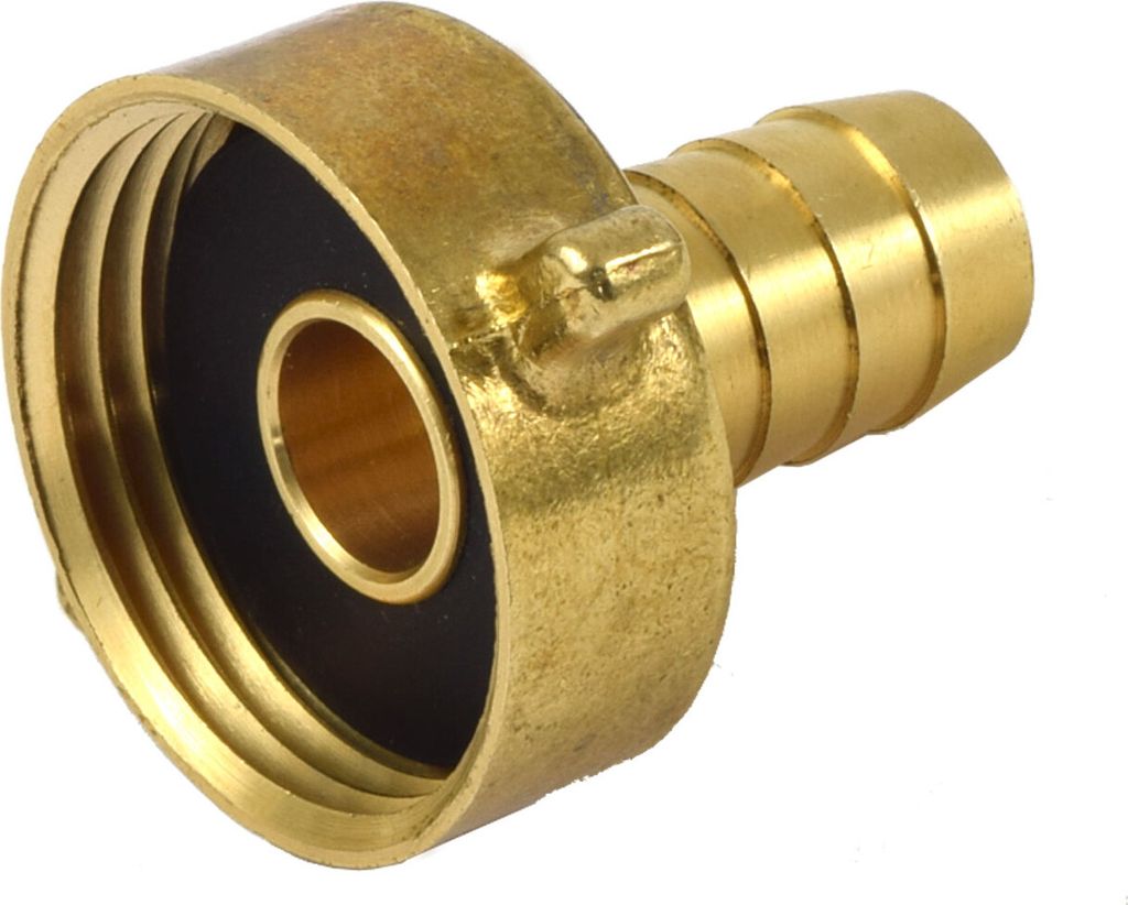 Agora-Tec®  Messing Schlauchtülle Schlauchverschraubung 1 Produktbild 