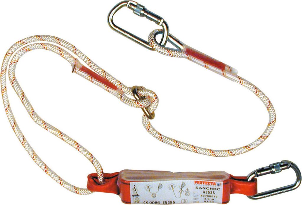 3M Fall ProtectionVerbindungsmittel mit Bandfalldämpfer Hubarbeitsbühne 1260314, Länge: 1,8 m