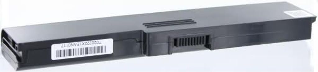 Akku für Toshiba Satellite Pro U400 Li-Ion 10,8 Volt 4400 mAh schwarz.