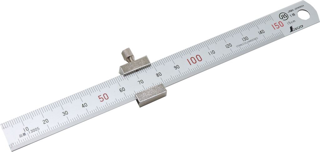 FAMEX 12664 Shinwa Lineal aus Edelstahl 15 cm – mit Produktbild 