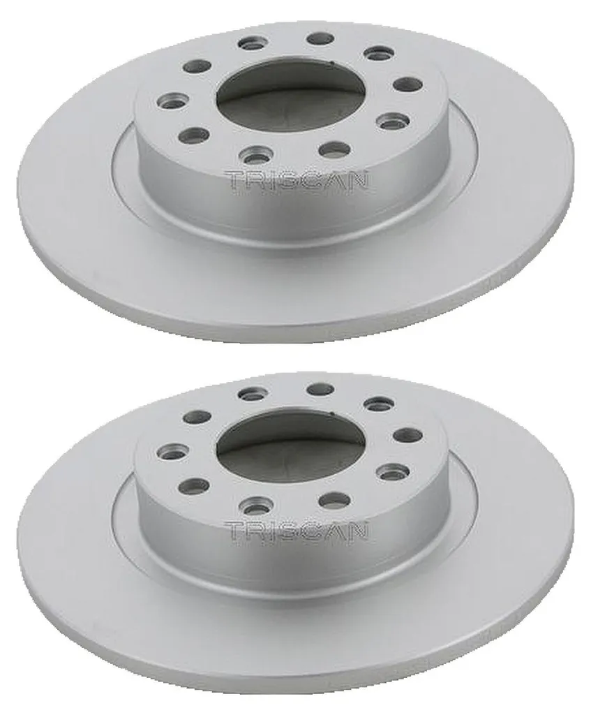 2 Disques de Frein TRISCAN Ø 264 mm pour ALFA ROMEO GIULIETTA (Arrière)