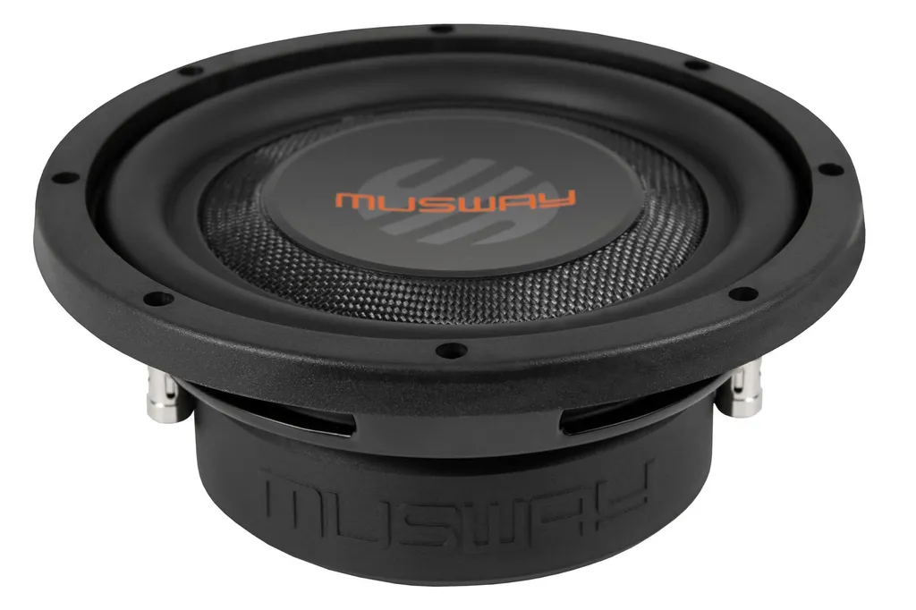 MUSWAY MWS-822 Subwoofer 20 cm plat haute performance pour voiture