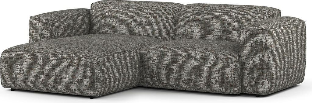 home24 1,5-Sitzer Ecksofa mit Longchair