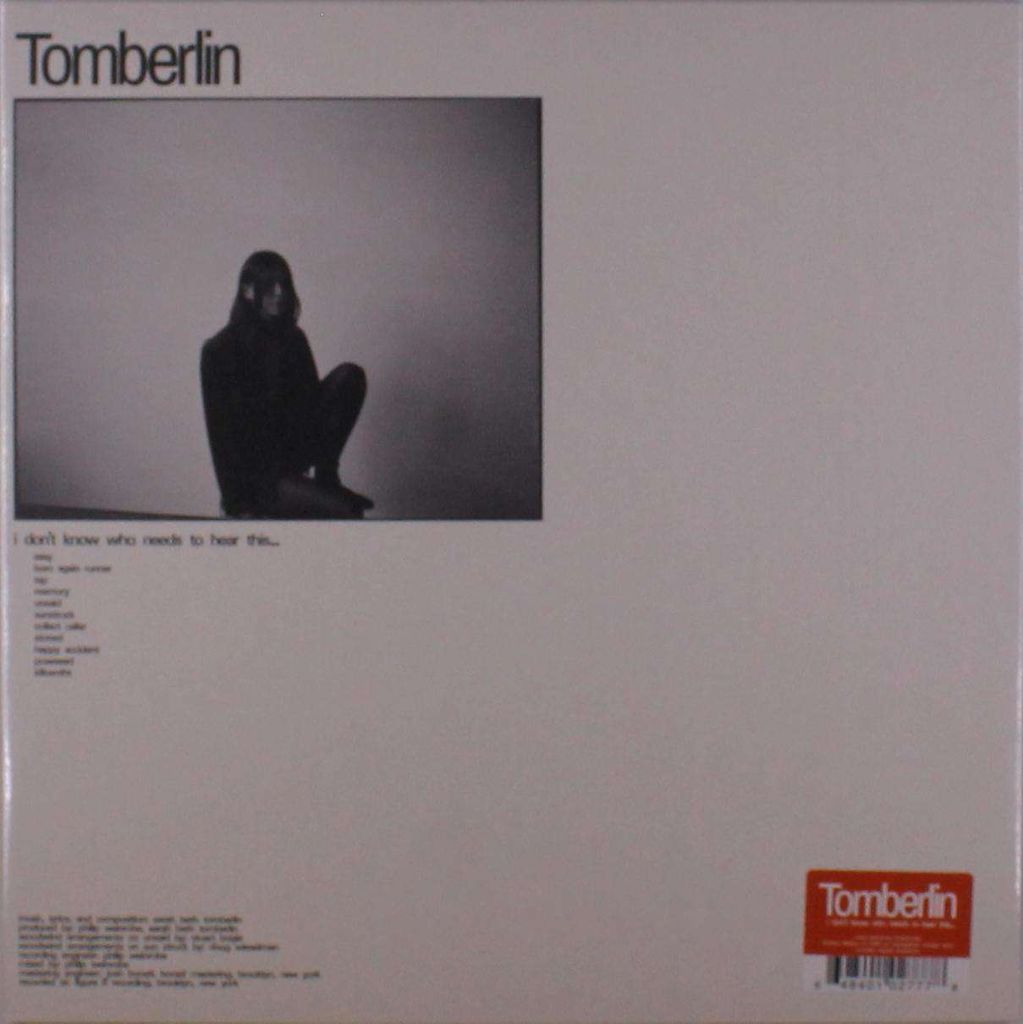Tomberlin: I Don't Know Who Needs To Hear This...(Limited Edition) (Translucent Orange Vinyl)
