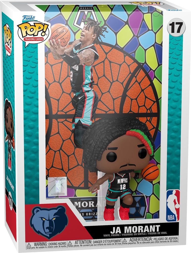 NBA Memphis Grizzlies - Ja Morant 17 - Funko Trading Cards