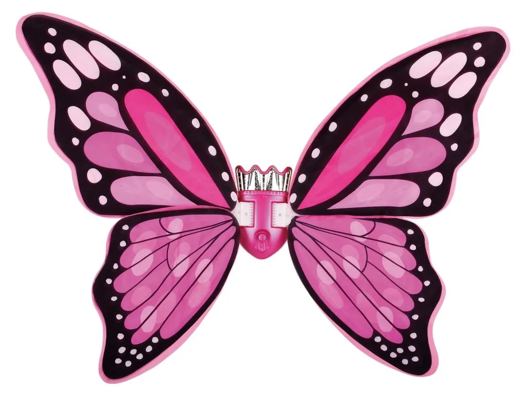 Cerf-volant stable et léger Little Wings avec voilure rose robuste