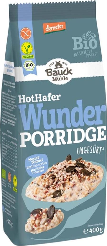 Bauckhof Hot Hafer 7-Saaten demeter 400g Produktbild 