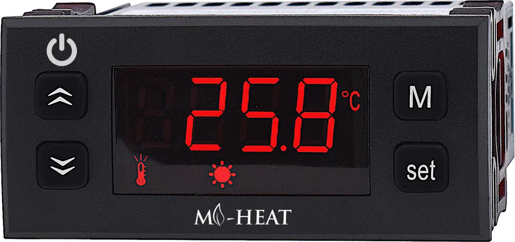 Thermostat 12V Mi-10 pour camping-car et bateau - Contrôle encastrable