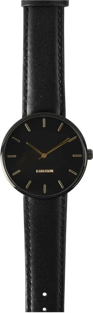 Montre Karlsson Minimal Noire : Le Choix de la Sobriété pour Homme