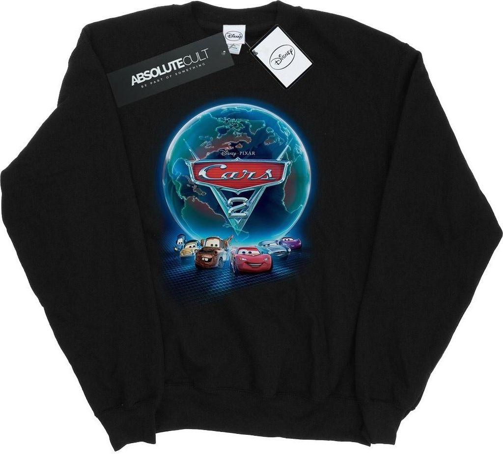 Disney - "Cars" Sweatshirt für Herren BI15828 (XXL) (Schwarz)