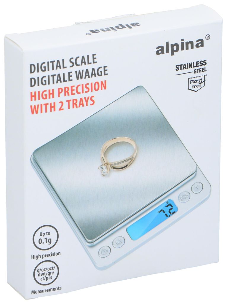 Bilancia Digitale Di Precisione Con Vassoio Per Le Spezie Immagine del prodotto 