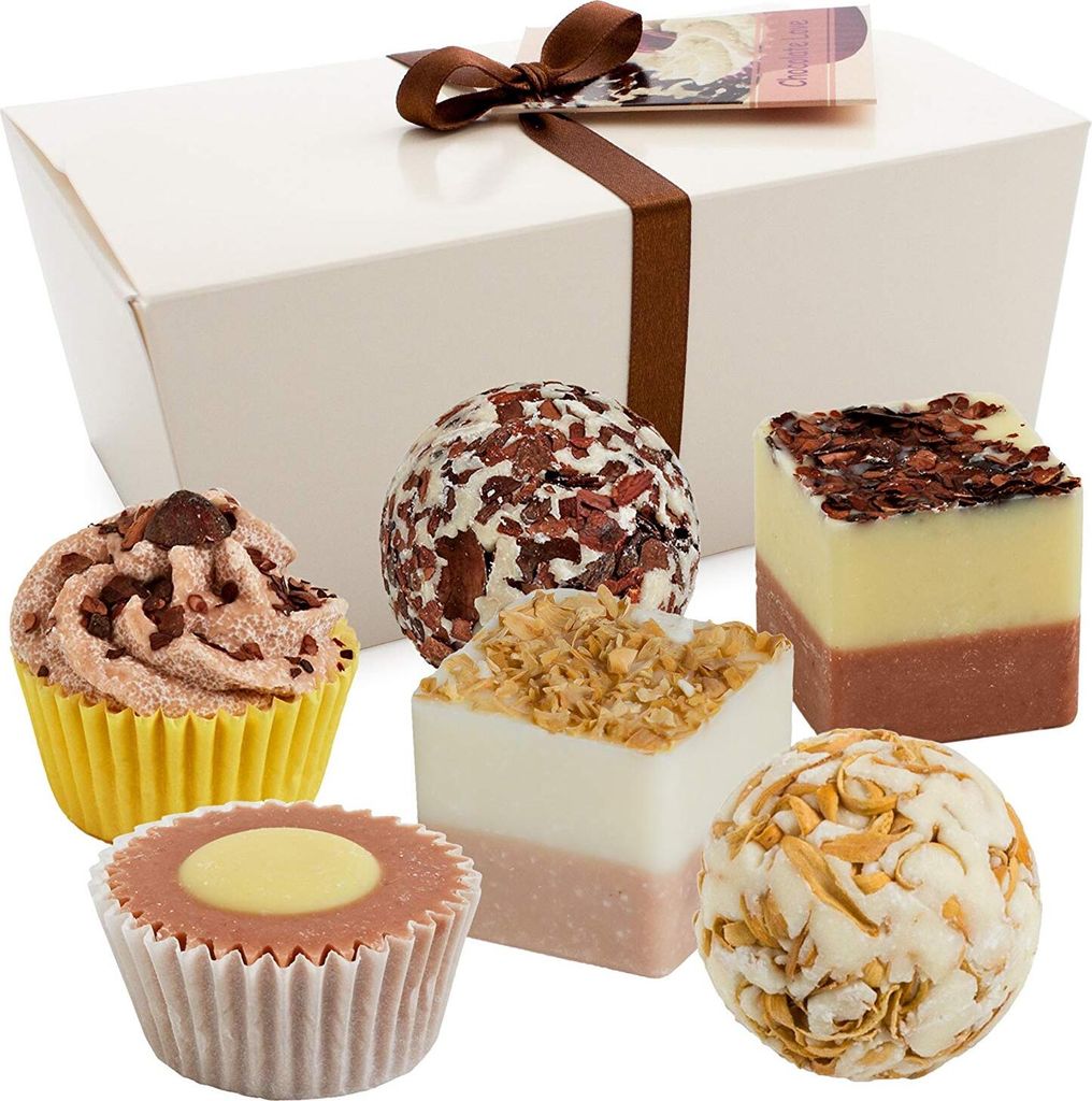 6er Set BRUBAKER Cosmetics Badepralinen "Chocolate Love" Produktbild 