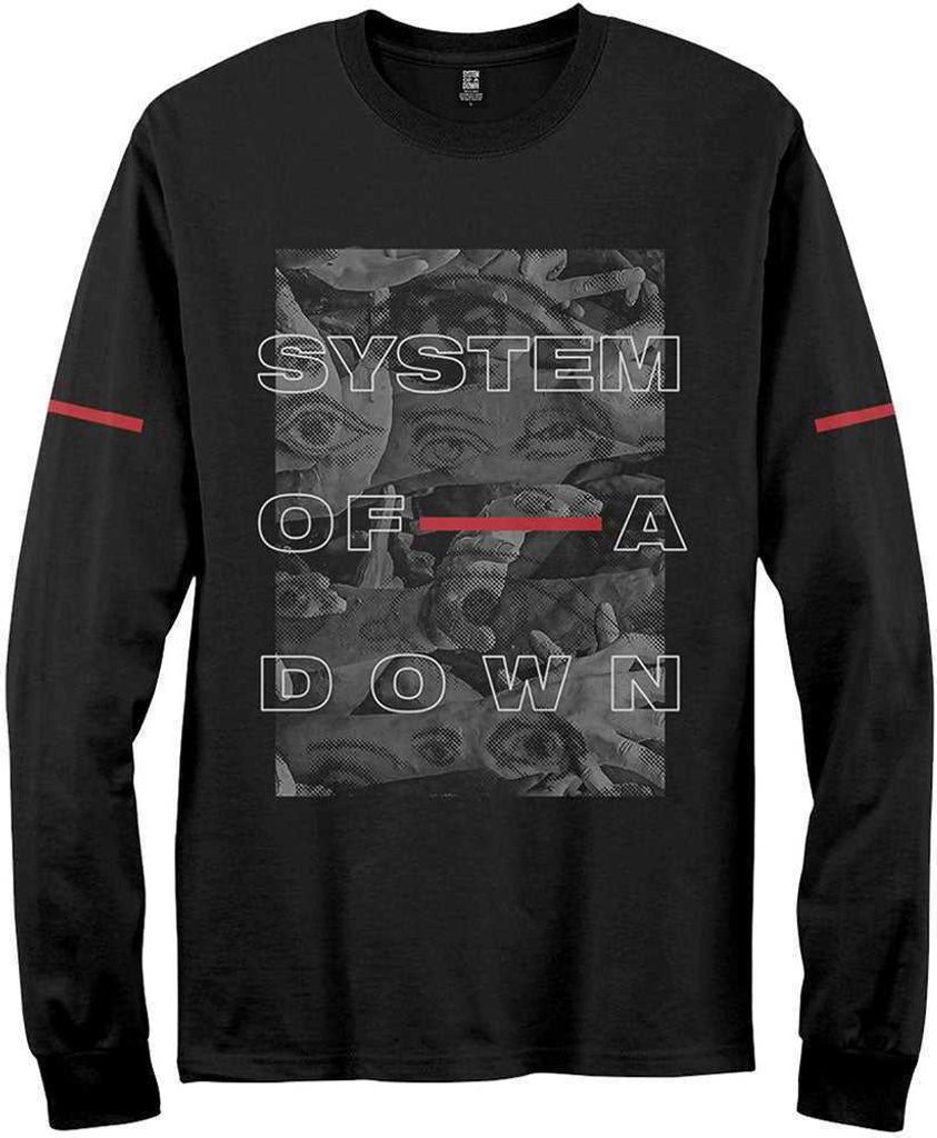 System of a Down Eye Collage Black XL T-Shirt Produktbild 