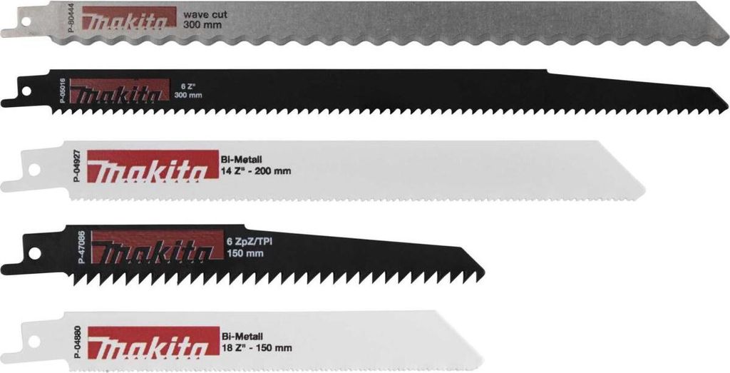 Makita - Set di lame per sega - per legno, metallo, Immagine del prodotto 