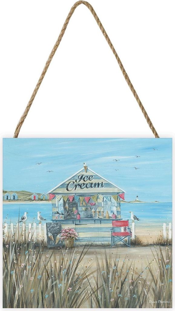 Diane Demirci - Holzklotz "Beach Ice Cream" PM11350 (Einheitsgröße) (Bunt)