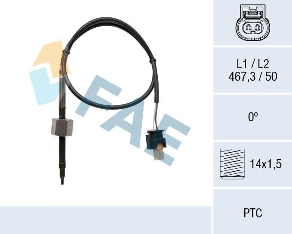 Capteur gaz échappement A0009053608 pour entretien Mercedes Sprinter