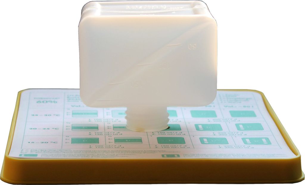 Liebig-Dispenser mit 4 Dochtpapieren Produktbild 