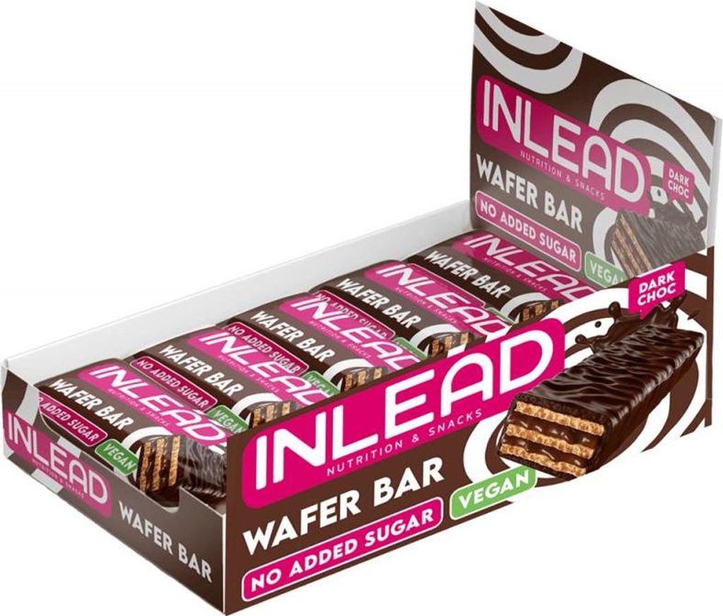 Inlead Wafer Bar (15x45g) Dark Choc - Riegel - Produktbild 