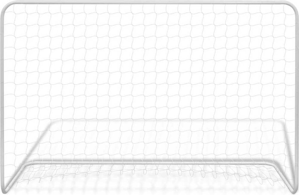 vidaXL Futbalová bránka so sieťou 182 × 61 × 122 cm Oceľová Obrázok produktu 