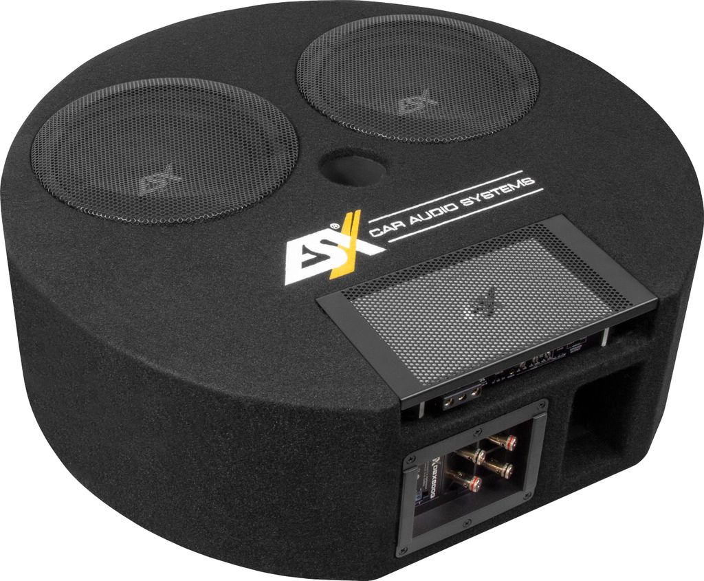 ESX DBX800Q, 20,3 cm (8"), Vorgeladener Subwoofer, Passiver Subwoofer, 800 W, 2 Ohm