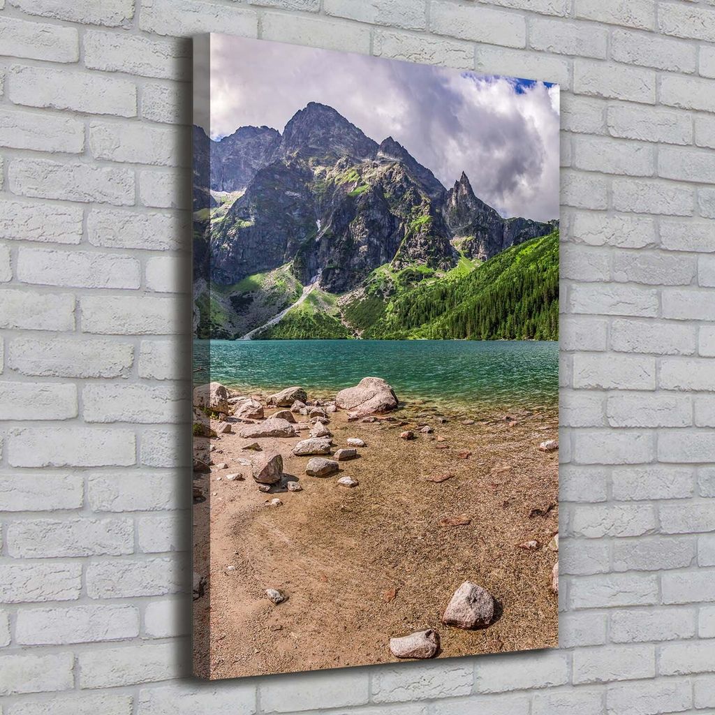 Tulup Leinwandbild - 70x100cm - Wandkunst - Drucke auf Leinwand - Leinwanddruck - Wohnzimmer Wanddekoration XXL - Wohnung Deko Kunstdrucke - Land...