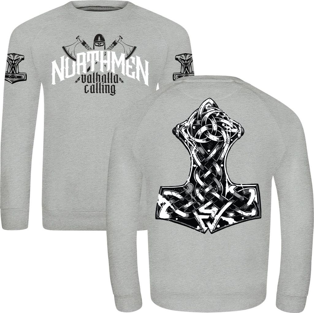 Herren Sweatshirt Northmen Valhalla calling