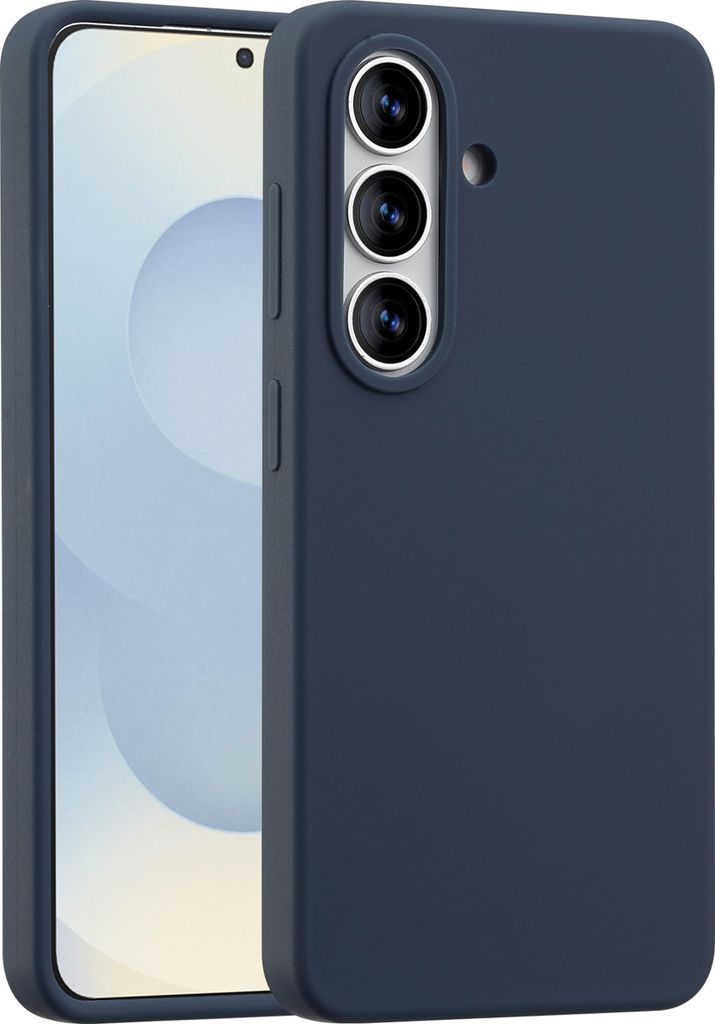 Accezz Liquid Silikoncase Samsung Galaxy S26 - Dunkelblau