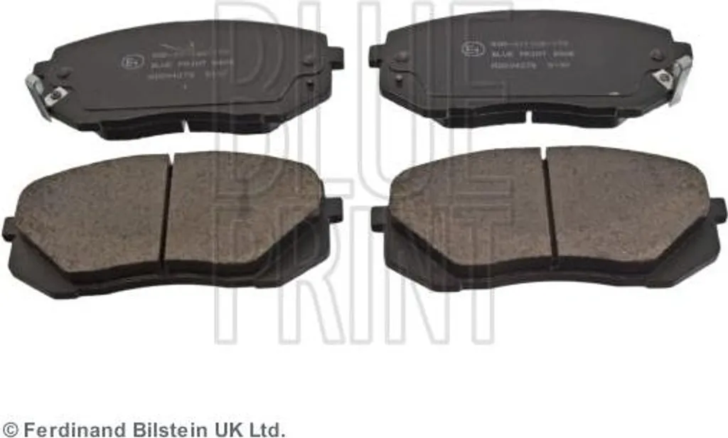 Plaquettes de Frein Blue Print ADG04278 pour Hyundai i40 et Kia Sportage