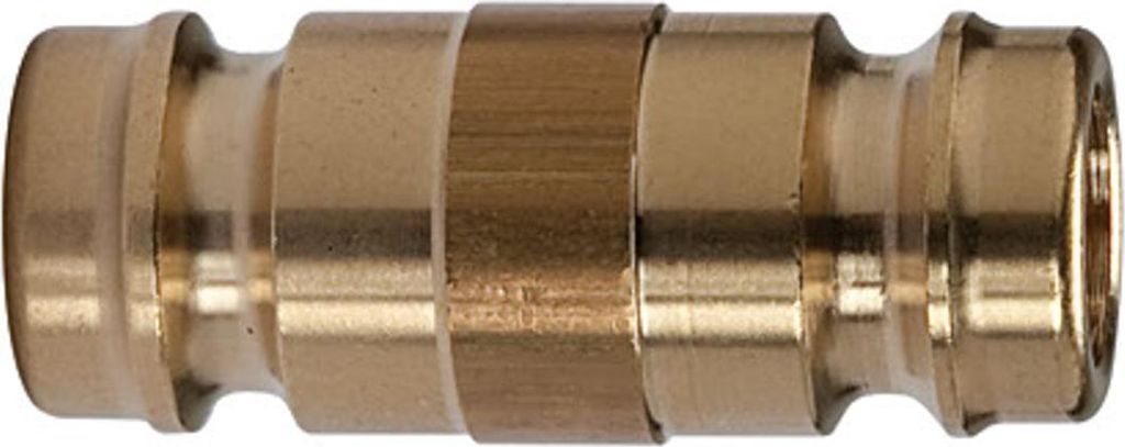 Riegler Verbindungsstück DN 9 - DN 9, Messing 2.0401