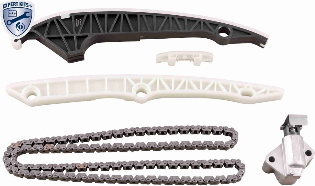 VAICO V10-10022-BEK Steuerkettensatz Steuerkette für VW Golf VII Schrägheck (5G1, BQ1, BE1, BE2) GOLF VI (5K1) Golf V Schrägheck (1K1) Passat Va...