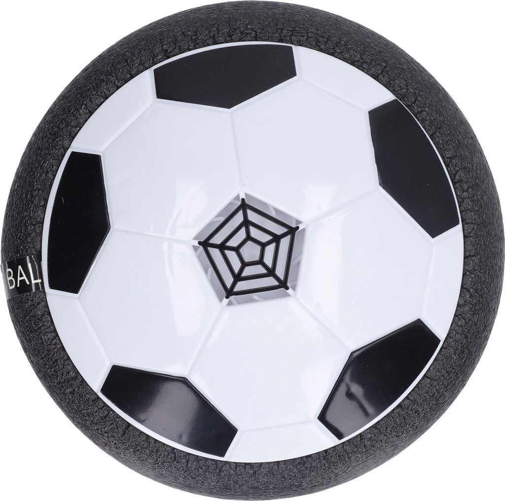 LED Hover Soccer Ball Interactive Battery Battery Operated Floating Football Toy mit leichtem weichem Schaumstopper schwarz