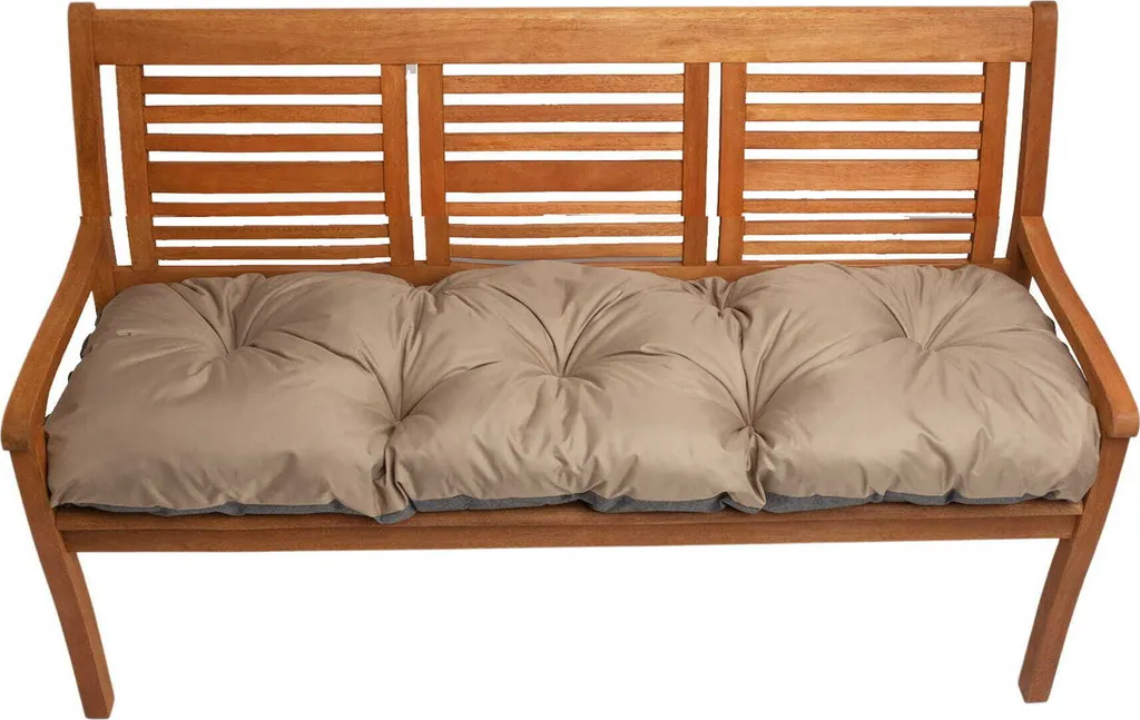Cuscino Panca 120x50 Impermeabile Beige - Seduta Esterna ed Interna