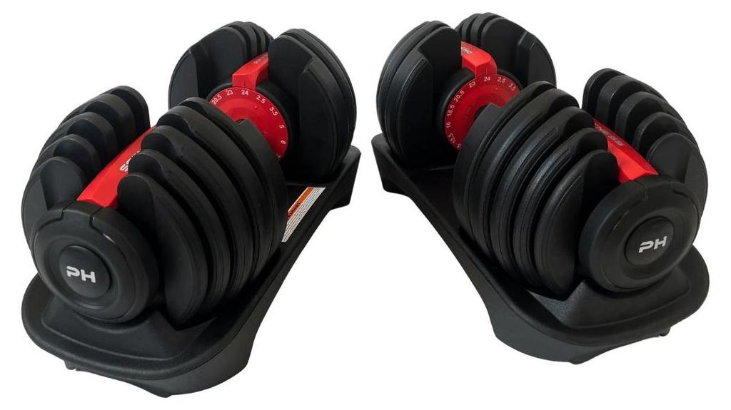 PH Fitness Verstellbare Kurzhantel Premium-Serie, 24 kg – Produktbild 