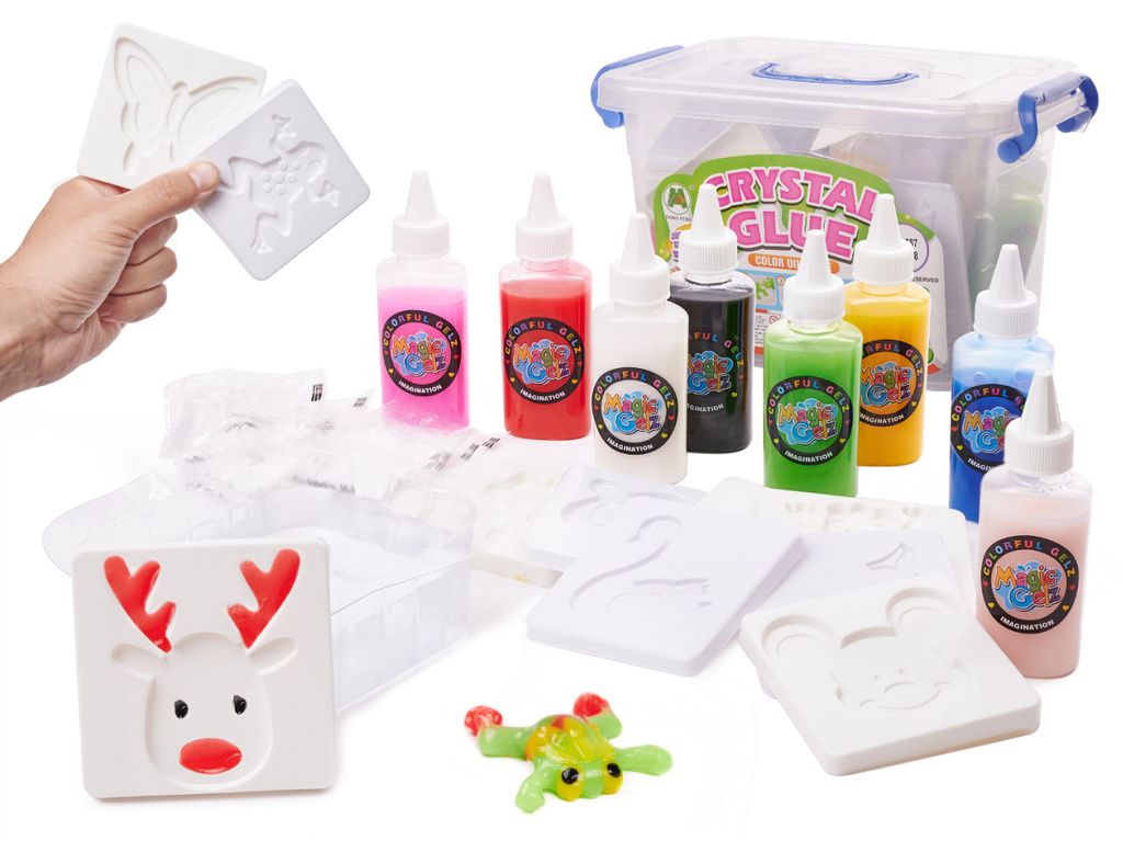 Klej colla per cristalli slime 3D zestaw 26el. Immagine del prodotto 