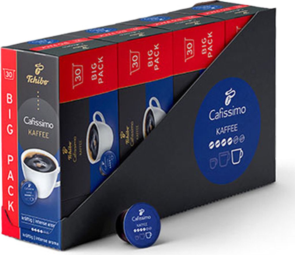 Tchibo - Cafissimo Kaffee Kraftig - 4x 30 Kapseln