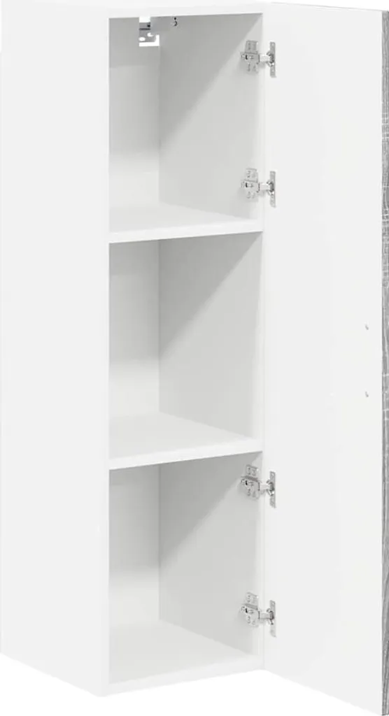 VidaXL Mobile Cucina Grigio Sonoma 30x31x100 cm | Dispensa Salvaspazio - 5