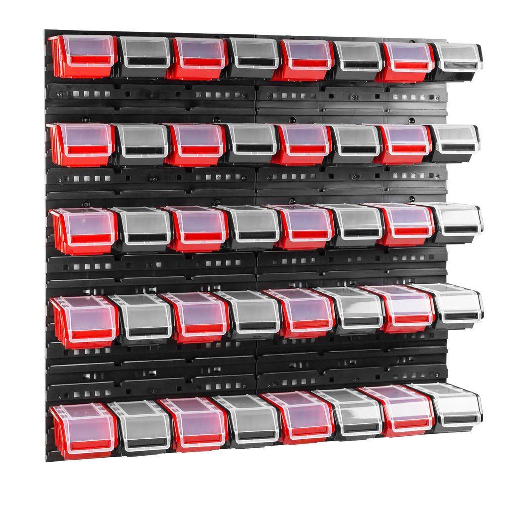 Bacs gerbables panneaux muraux avec bacs Étagère de tri 40 Image du produit 