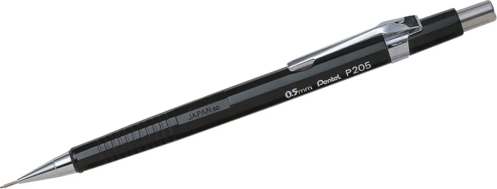 Fornitura Ufficio: 12 Matite Meccaniche Pentel Sharp P205 0.5mm