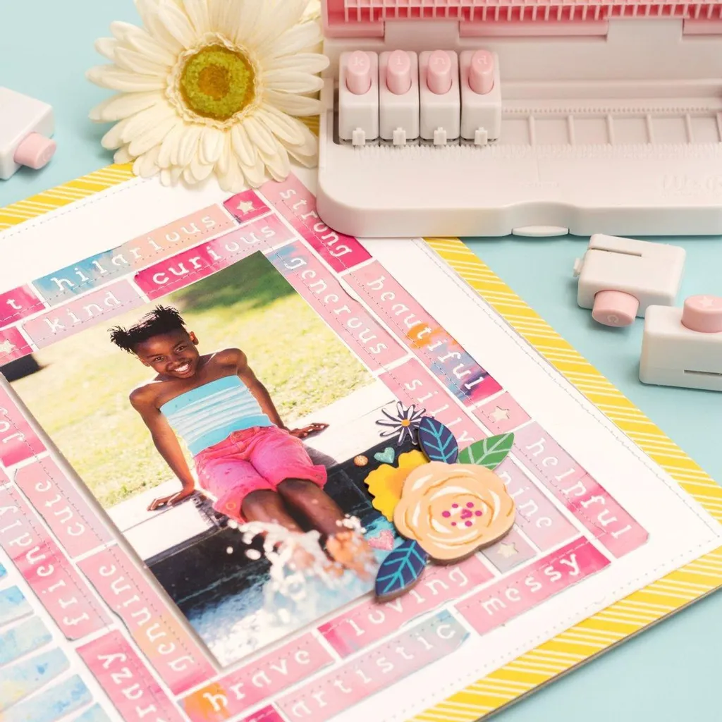 Performatrice de Mots We R Memory Keepers avec Blocs Lettres Interchangeables - 5